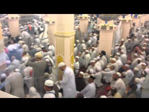 اذان المغرب من الحرم النبوي الشريف للمؤذن فيصل النعمان
