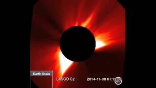 SOHO LASCO C2 -11.3.14-11.16.14 - Coronal Hole or UFO?