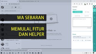 [ HOT 💥 ] Mulai WA Sebaran, Fitur dan Helper | Panduan WA Sebaran - Part 2 screenshot 1