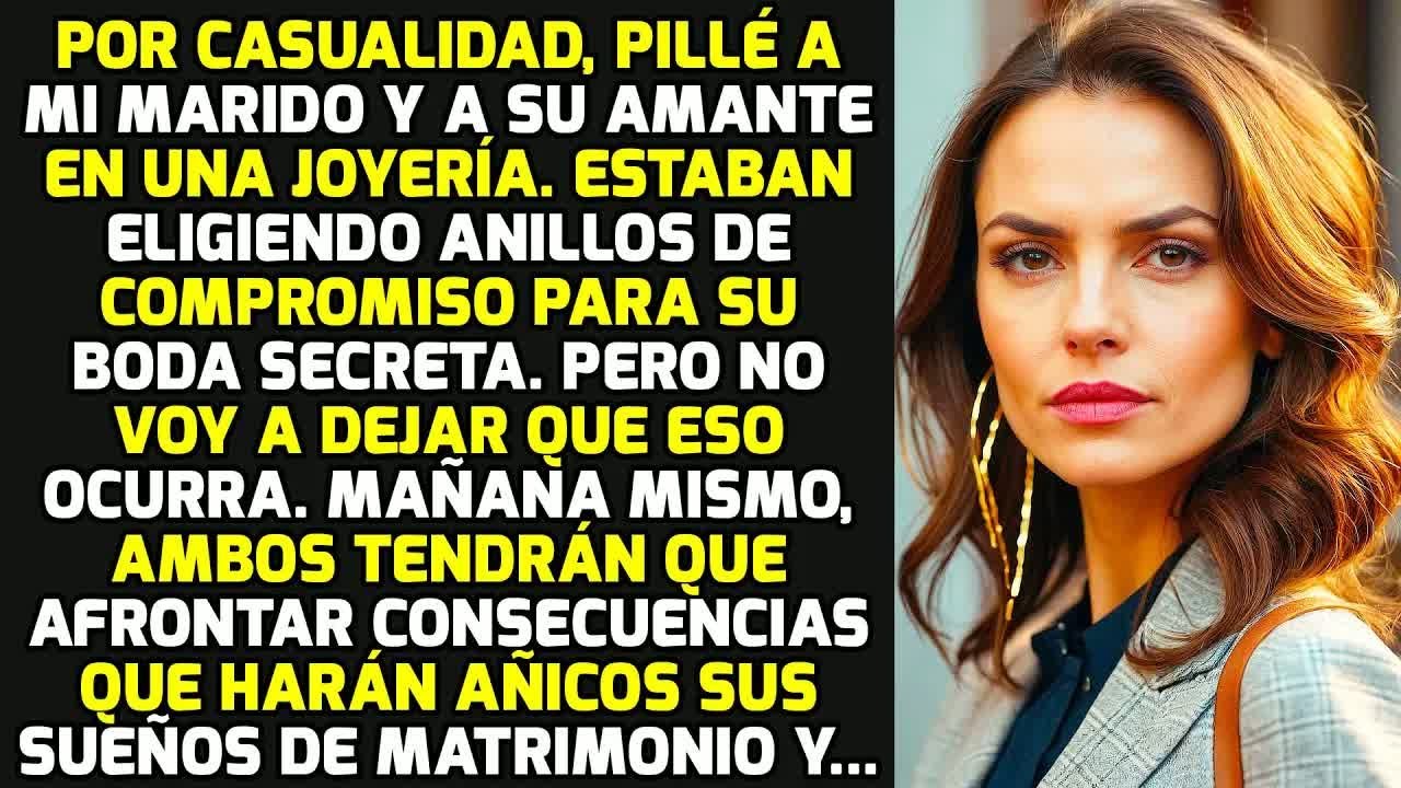 Pillé Accidentalmente A Mi Marido Y A Su Amante En Una Joyería, Pero Lo Que Hice Después.. HISTORIAS
