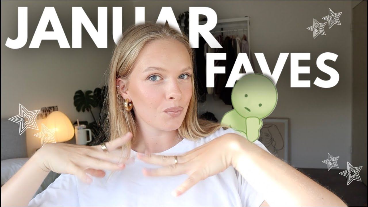 JANUAR FAVORITEN 💌❄️ I Kameras, Influencer, Musik, Make- Up, Journaling...I Hanna Marie