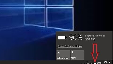 How to Fix Battery Icon Not Showing in Taskbar (Windows 11/10/8.1/7)