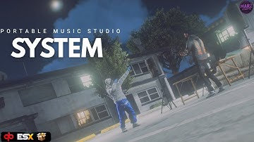 [ESX & QB-Core] Portable Music Studio System | MarzScripts