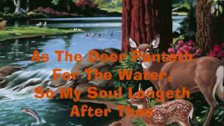 Video thumbnail of "As The Deer - Maranatha Singers (With Lyrics)"