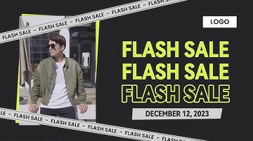 Minimalist Fashion Flash Sale Video | CapCut Web Template