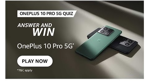 Amazon OnePlus 10 Pro 5G Quiz Answers Today|29 March 2022| Daily Quiz Time