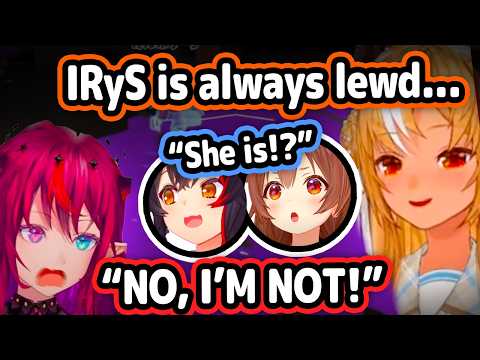 Korone and Mio Didn't Know IRyS Was Really Like This and Was Caught Off-Guard【Hololive】