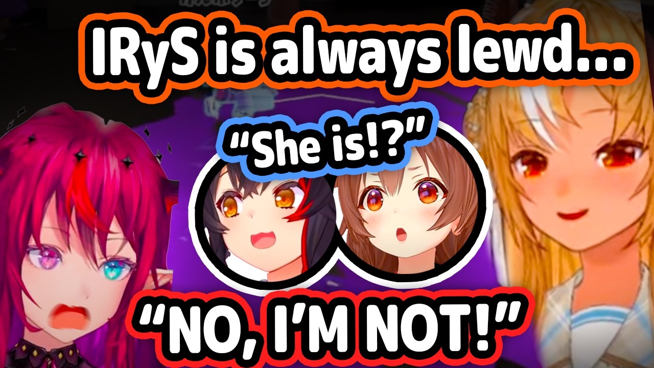 Korone and Mio Didn't Know IRyS Was Really Like This and Was Caught Off-Guard【Hololive】