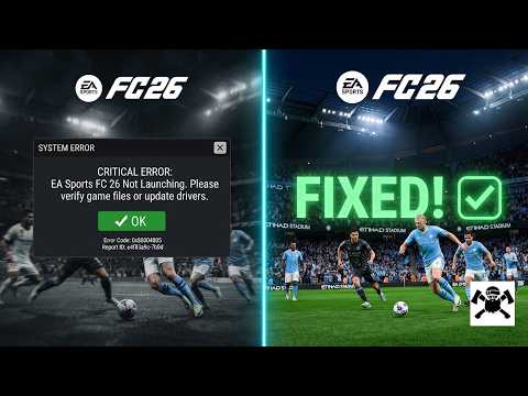 How to Fix Ea Sports Fc 26 Not Launching ✅
