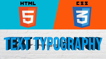 3D Text Effect | HTML & CSS | Typography