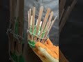Hanging Lamp Decoration Idea | DIY lamp shade| ice cream stick craft idea  💡😍#shorts