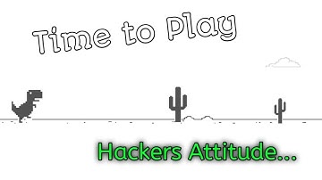 Automated The Chrome Dinosaur Game and Get Unlimited Score