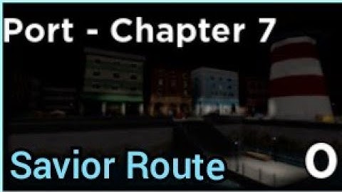 PIGGY: Book 2, Chapter 7, Port. [SAVIOR ROUTE] Solo Escape. (Mobile)