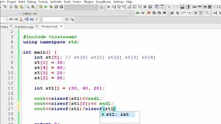 Array Basics (Declaration and Initialization) | Single Dimension | For Loop | C++ Details