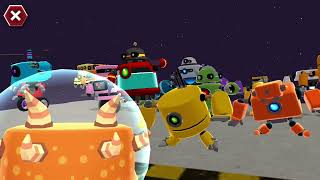 monsters vs robots dance battle