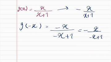 Is y=x/(x+1) an even function? _ Calculus tutorial #mathematics #Calculus