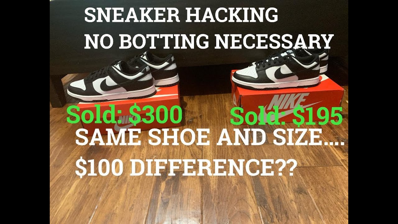Sneaker hacking-no bot needed.