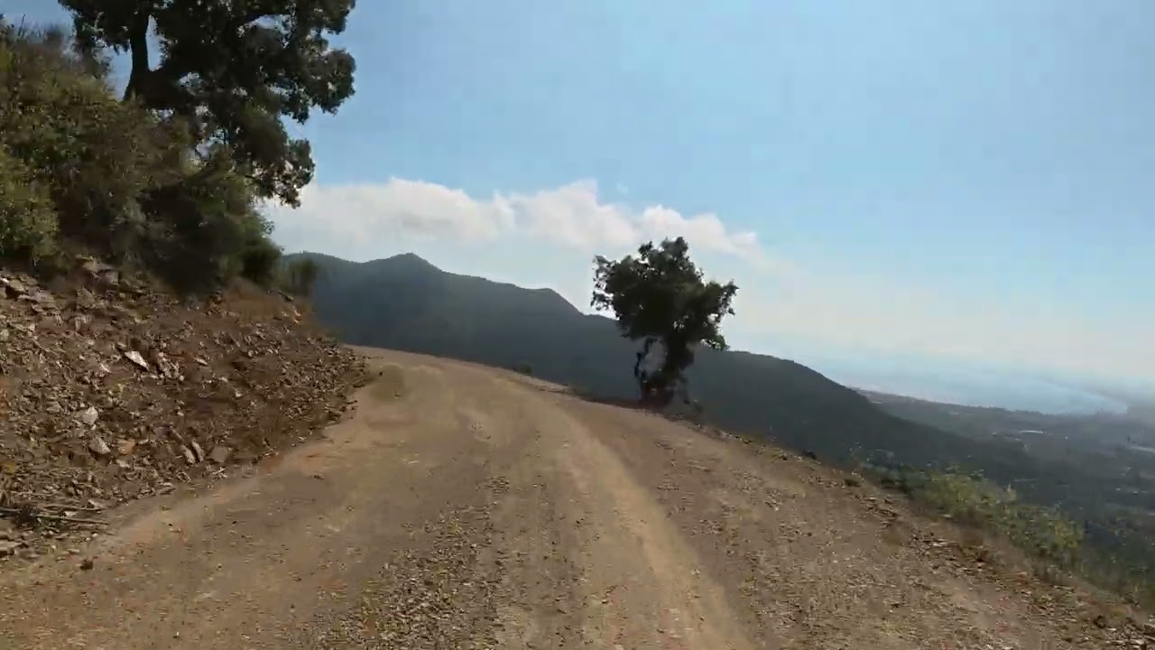 30 minute Virtual Indoor Cycling Gravel Bike Workout Roses Bay Spain 4K Video