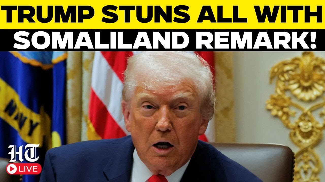 Donald Trump LIVE | Israel’s Major Move Sparks Trump's Viral Somaliland Comment | Netanyahu |US News