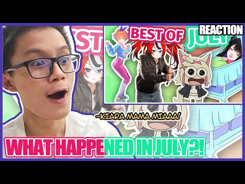 Best of Holo EN July Reaction - KIARA MAMAMIAAAA