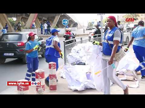 Living Environment: Cleanup Operation at Cité Keur Gorgui
