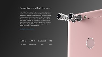 BLUBOO Dual | Dual Camera Depth of field Effect