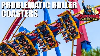 Problematic Roller Coasters  Superman Ultimate Flight  Six Flags Great Adventure