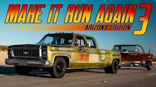 1973 Square Body Chevy Hasn't Run in 20 Years Meets 1969 Seaflite | Make It Run Again | Episode 3