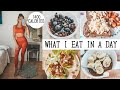 WHAT I EAT IN A DAY / 1400 CALORIES | realistic & heathy-ish