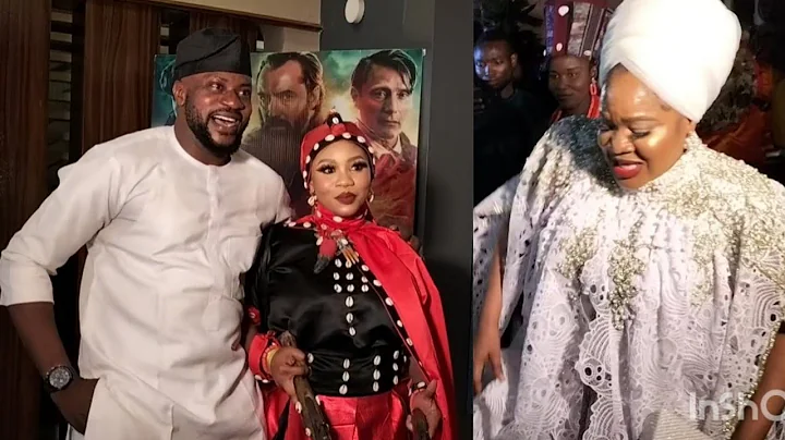 Moment Toyin Abraham, Odunlade Adekola, Wumi Toriola Storms Femi Adebayo Movie Premiere.