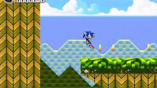 ultimate flash sonic-gameplay leaf forest
