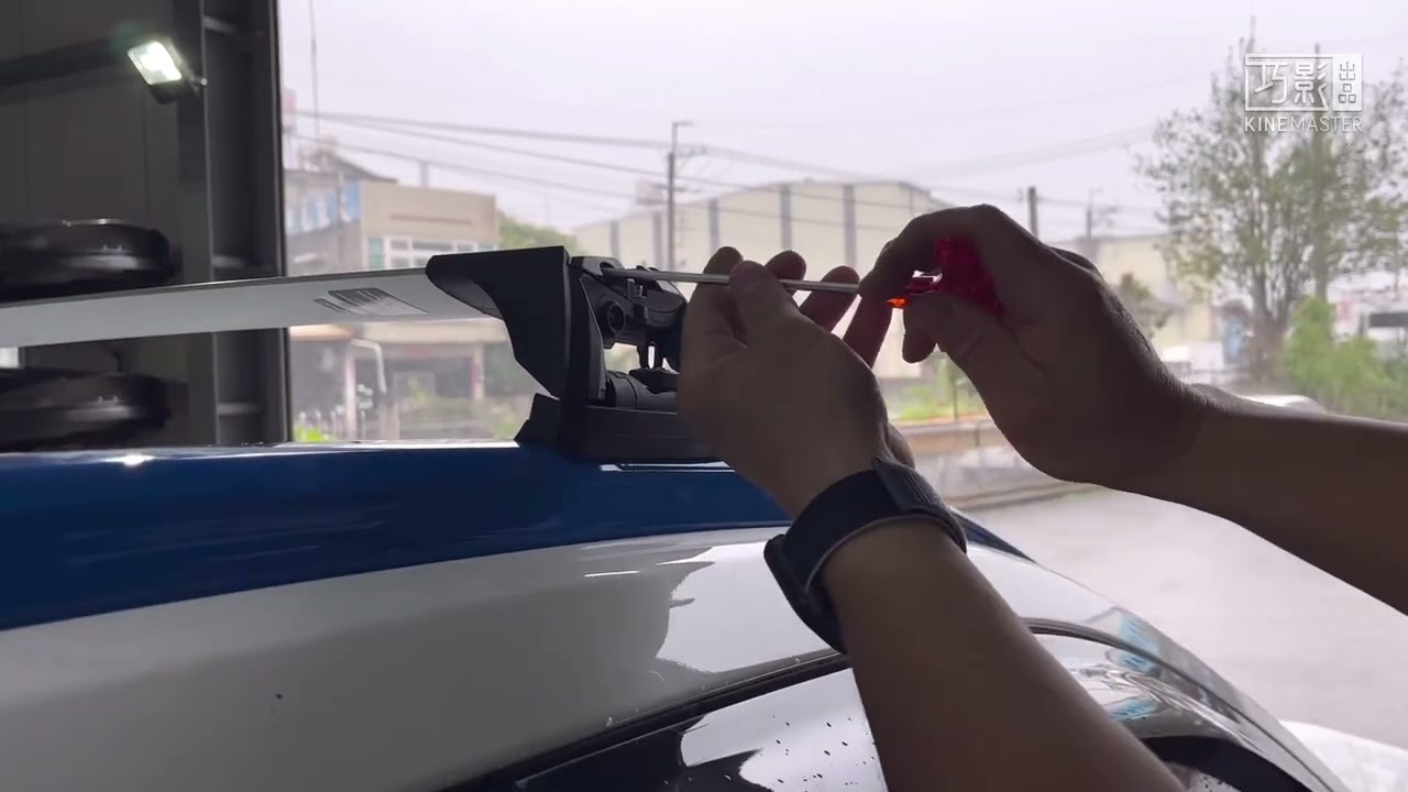 豐田汽車五代RAV4及Corolla Cross車頂架安裝橫桿及行李箱組裝介紹（通用）