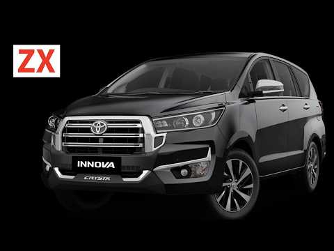 2026 Toyota Innova Crysta Facelift | Top Variant ZX Features