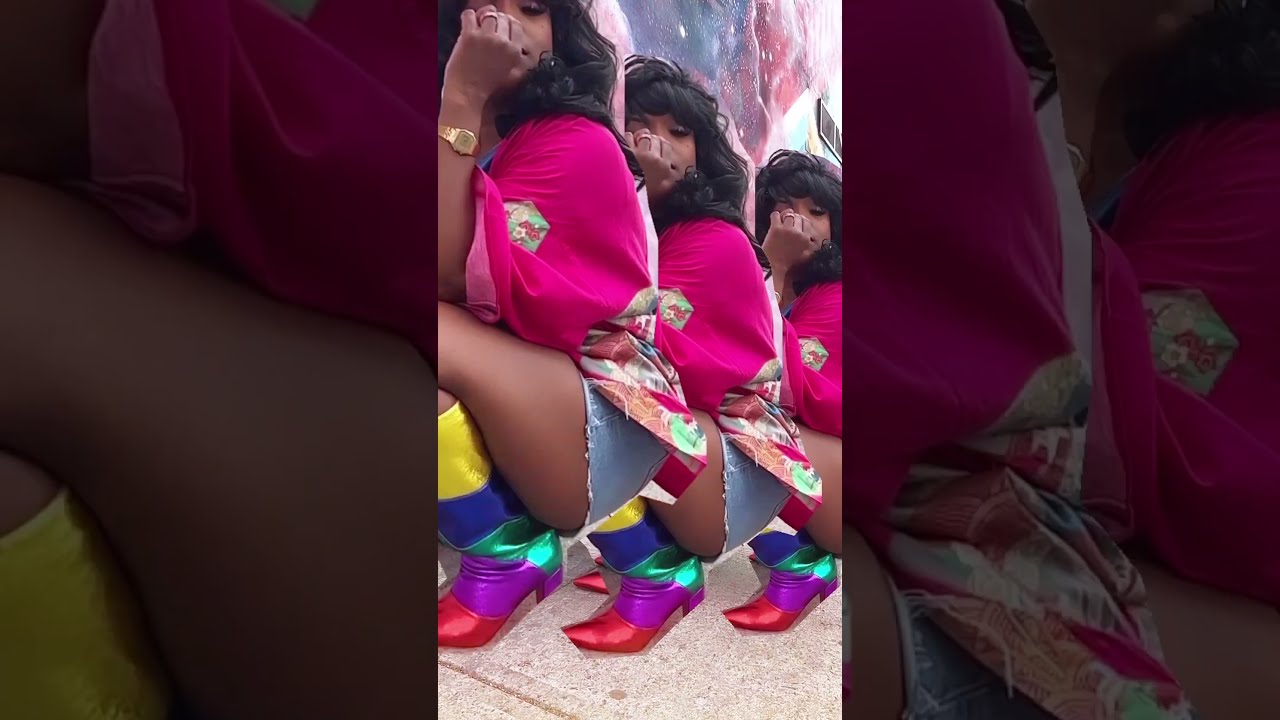 Chunky Heel Colorful Boots