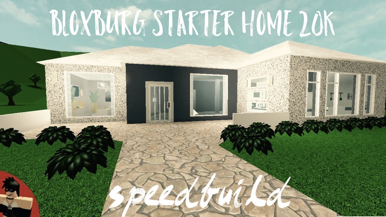 Bloxburg Starter Home No Gamepass 20k Roblox Youtube - roblox bloxburg 70k house no gamepass