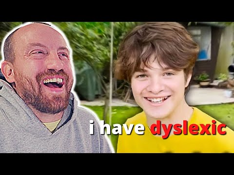 WATCHING tubbo being dyslexic for 8 minutes (REACTION!) Dream SMP