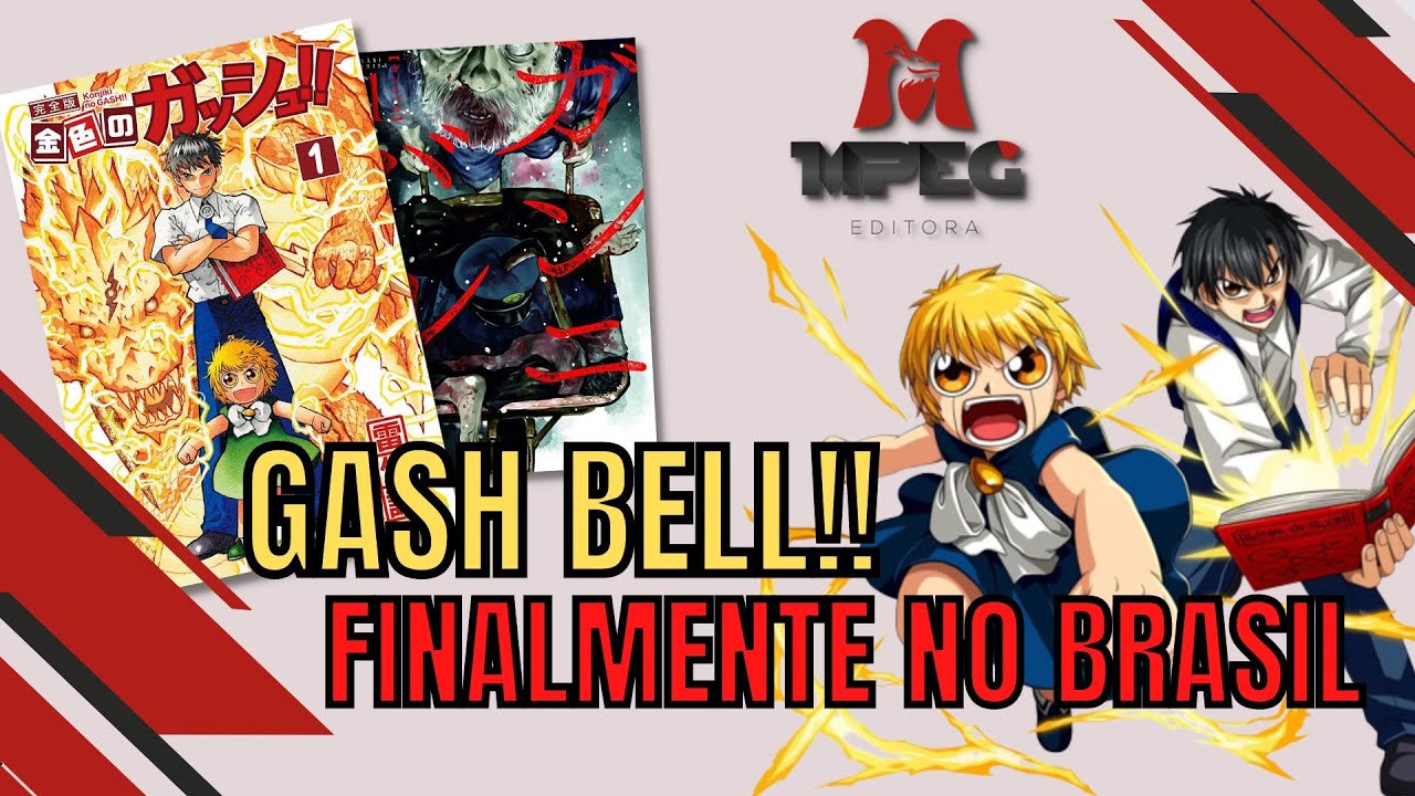 Zatch Bell: Mangá será publicado em março pela editora MPEG