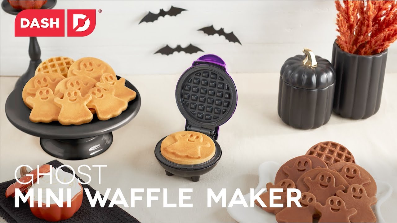 Dash Ghost Mini Waffle Maker 