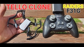 The Only Tello Clone In The Market | Raiders F31G Mini Drone