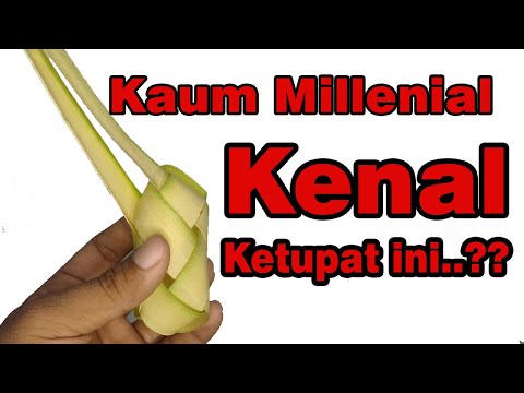 Membuat Ketupat Slamet
