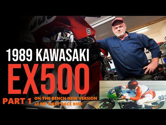 1989 Kawasaki Ninja EX500 GPZ500 Race bike Part 1 - YouTube
