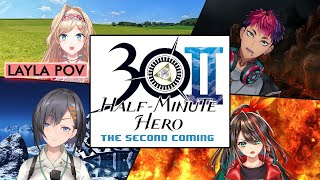 【Half-Minute Hero : The Second Coming】Kebut-Kebutan Menjadi Pahlawan!【NIJISANJI ID | Layla】