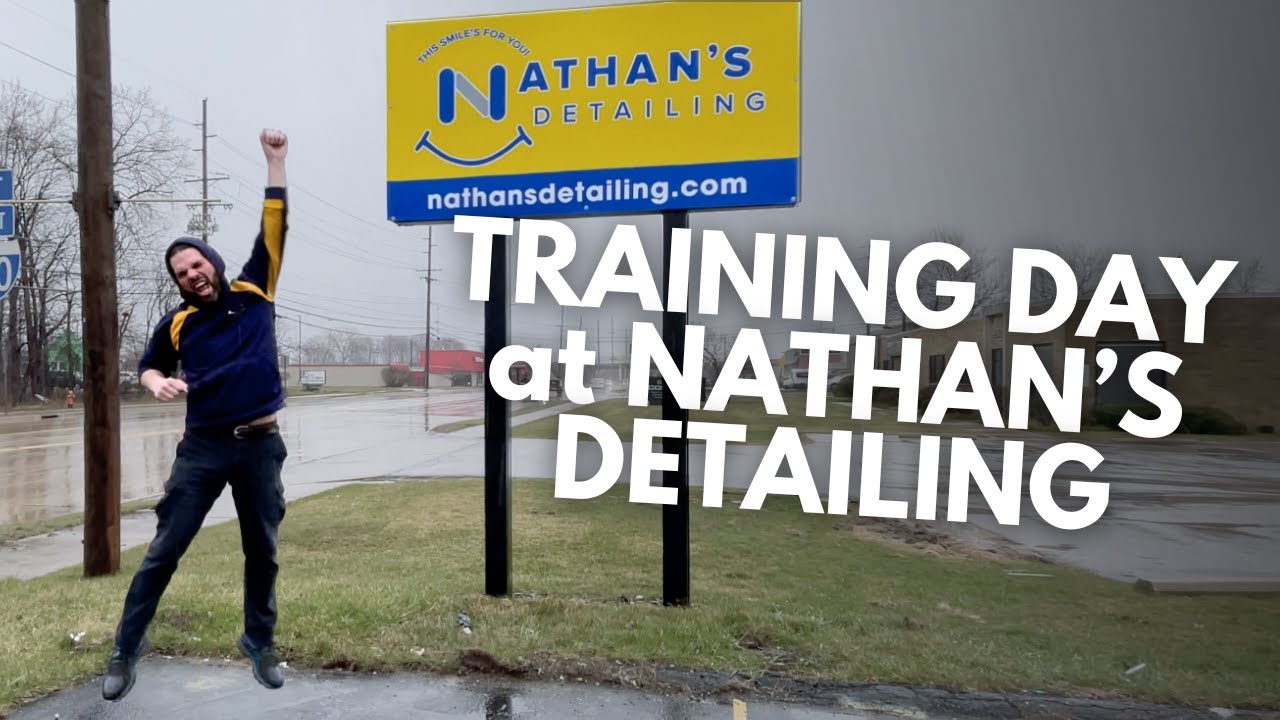 It's Training Day at Nathan's Detailing
