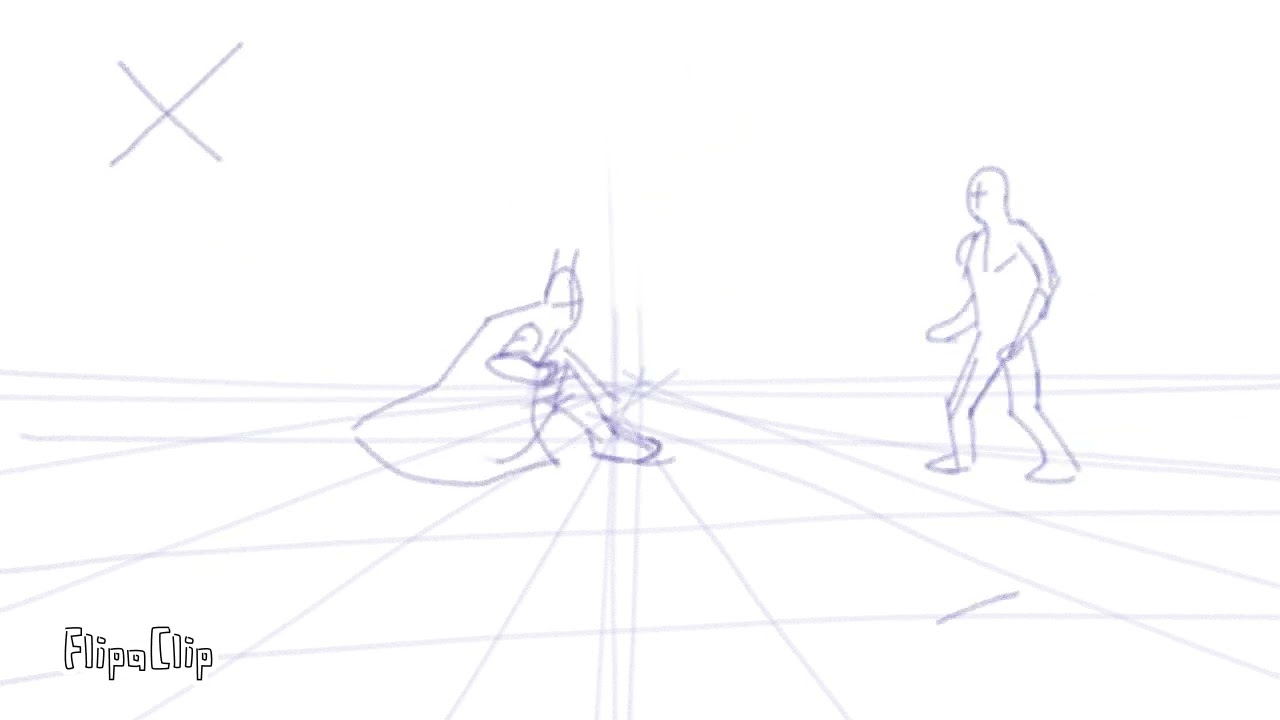 Batman fight animation test