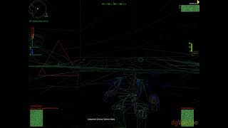 MechWarrior 3 running Wireframe mode /w more colors!