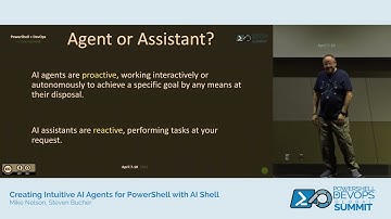 PowerShell Summit 2025 - Creating Intuitive AI Agents for PowerShell.. by Mike Nelson, Steven Bucher