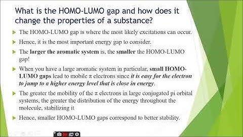 MOPAC 8 (HOMO LUMO ENERGIES)