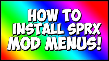 How To Install ANY SPRX Mod Menu (ANY GAME) *2018* CEX/DEX (FileZilla) (Voice TUT)
