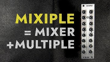 DIY EURORACK MIXIPLE (MIXER & MULTIPLE)