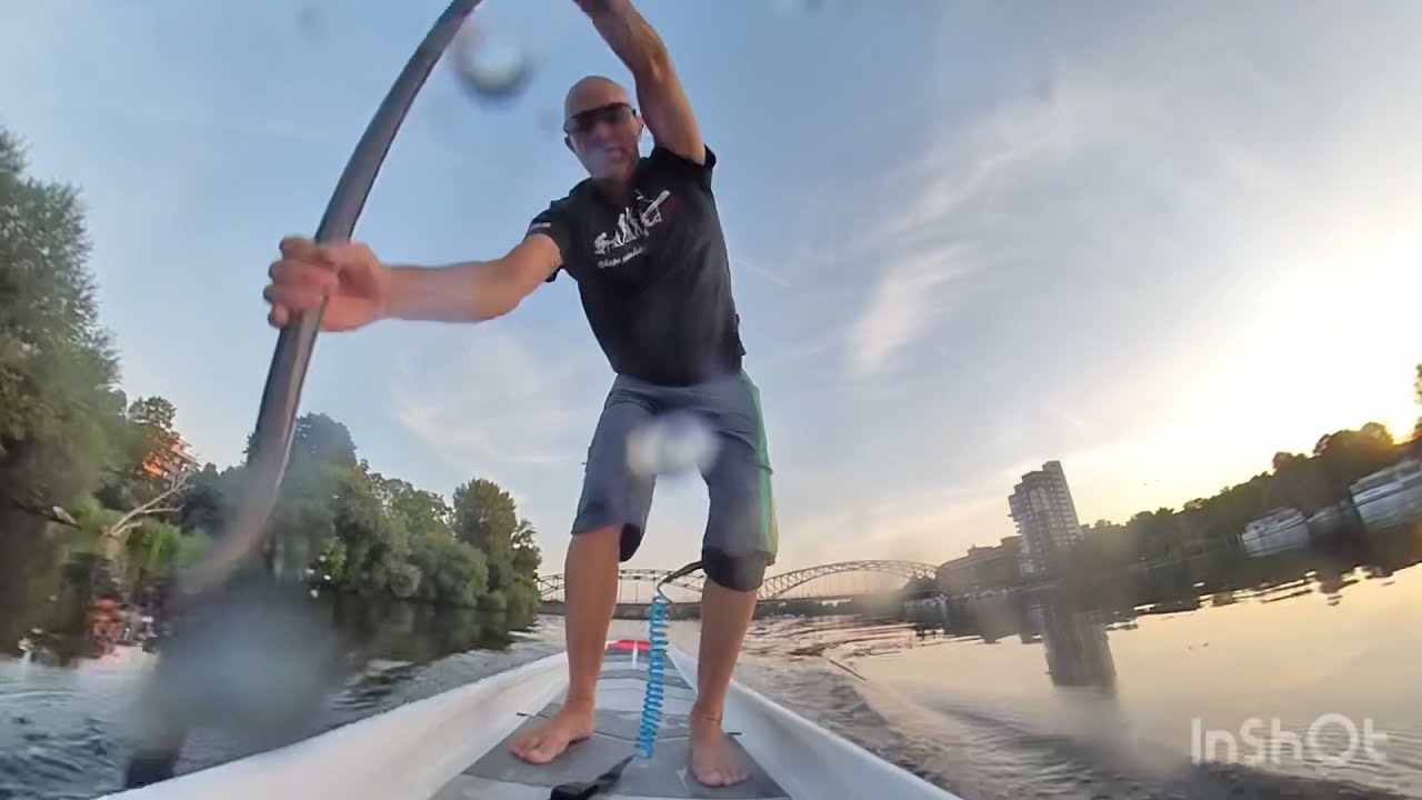 SUP-VANLIFE-ADVENTURE. Start in Berlin ( Eiswerder ) 